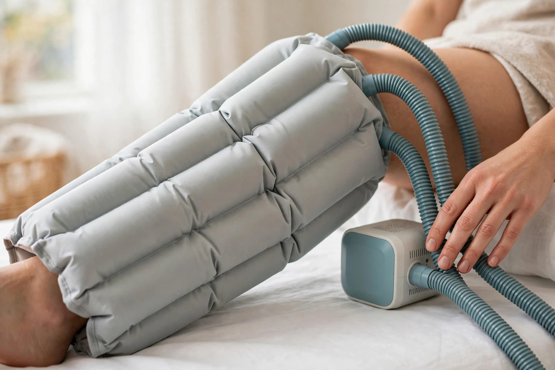 Pneumatic Compression at Lymph Drainage Therapy, Gold Coast
